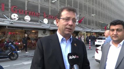 İmamoğlu: Karaköy'deki Otoparkın Deprem Analizini Yaptırdığımızda, Sıkıntılı Bir Yapı Olduğunu Tespit Ettik. Gördüğünüz Otoparkı Yerin Altına...