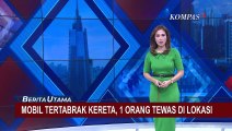 Detik-detik Mobil Tertabrak Kereta Api di Kediri, 1 Orang Penumpang Meninggal di Tempat