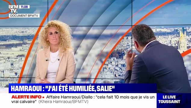 Kheira Hamraoui est l'invitée de Bruce Toussaint sur BFMTV.