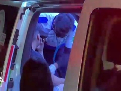 Tres jóvenes que no portaban casco resultaron gravemente lesionados tras caer de una motocicleta