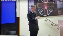 Jacob Rees-Mogg claims ‘domestic’ gas is green in leaked footage of first BEIS address
