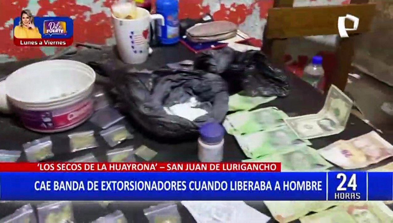 SJL: Policía detiene a banda de extorsionados cuando liberaba a una de sus víctimas secuestradas