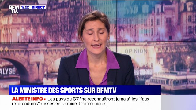 Amélie Oudéa-Castéra sur l'affaire Kheira Hamraoui: Cette affaire est la négation même des valeurs du sport