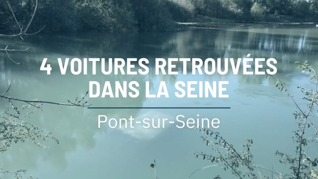 4 voitures retrouvées dans la Seine