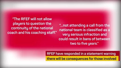 15 players resign from Spanish national team