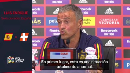 Luis Enrique opina sobre la polémica en la Selección femenina
