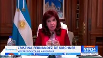 “Es un disparate”: Cristina Fernández de Kirchner sobre el juicio en su contra