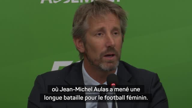 Edwin van der Sar loue le travail d'Aulas pour le foot féminin