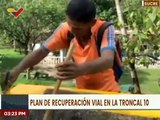 Sucre | Ejecutan Plan de Recuperación en la vialidad de la troncal 10 del mcpio. Andrés Eloy Blanco