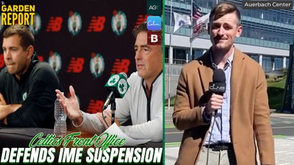 Brad Stevens & Wyc Grousbeck Defend Ime Udoka Suspension