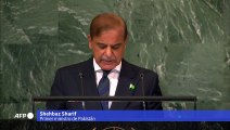 Inundaciones de Pakistán son preludio para el resto del mundo, dice primer ministro a la ONU