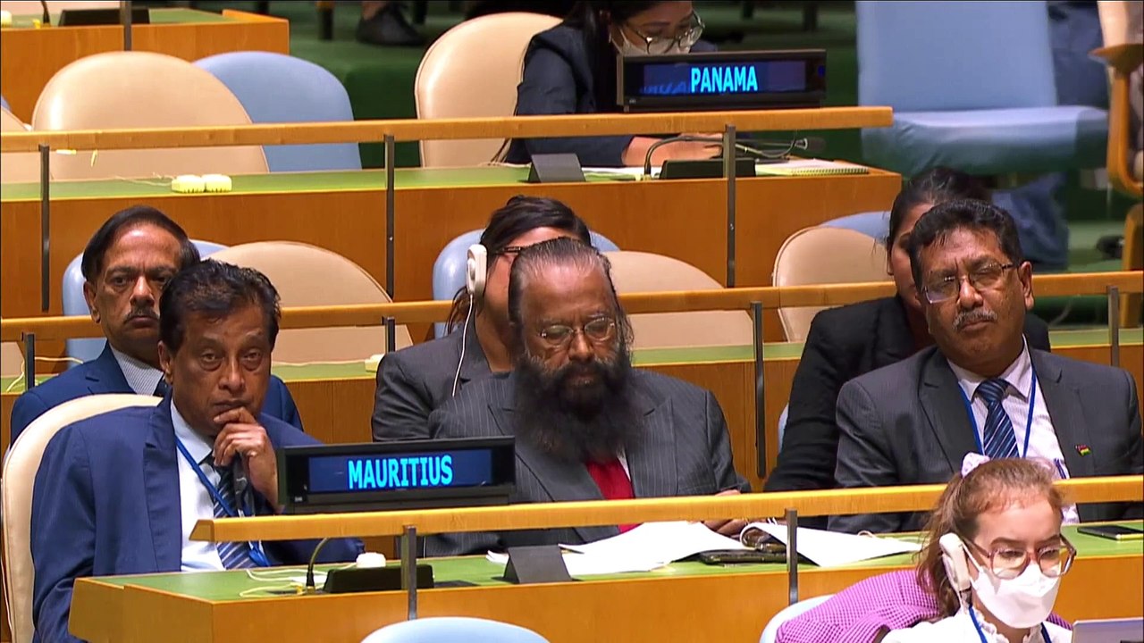  Maurice - Le Premier ministre s'adresse au débat général de l'ONU, 77e session (anglais) |#UNGA