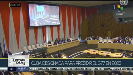 Temas del Día 23-09: Palestina denuncia el desvanecimiento de la confianza en una paz justa