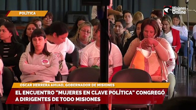 El encuentro Mujeres en Clave Política congregó a dirigentes de todo Misiones