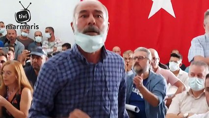 Halk Sinpaş'ın Kızılbük talanına direniyor! Salonu terk etmek zorunda kaldılar
