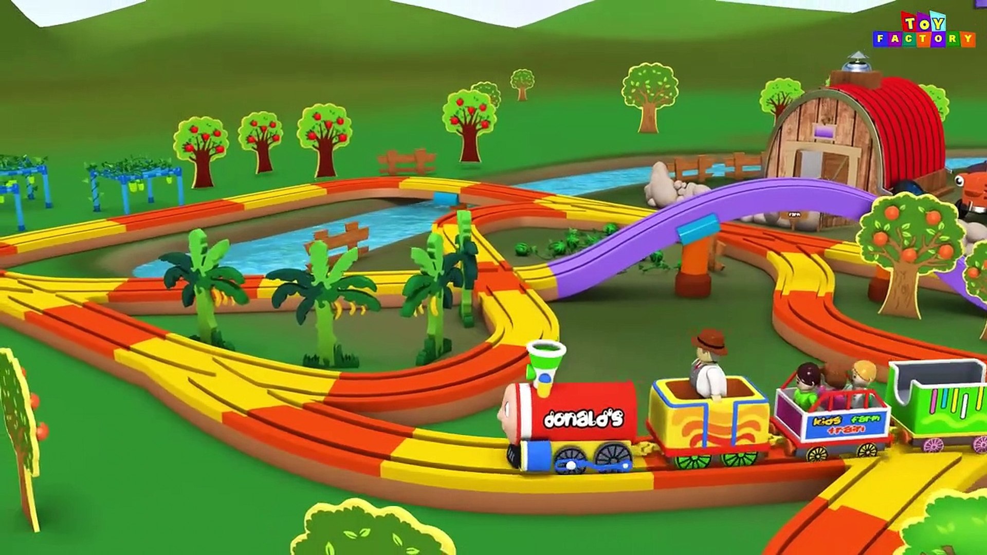 ⁣Thomas Cartoon - Trains for Toddlers - Toy Factory