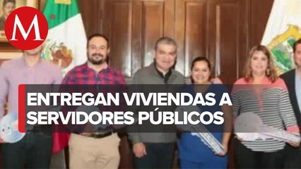 Entregan viviendas del Programa de Gestión de Créditos a empleados estatales de Coahuila