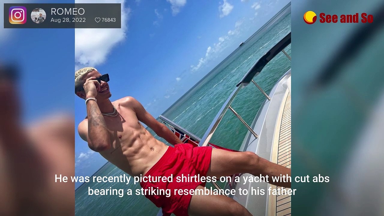 Romeo Beckham: The rising footballer looks like the spitting image of his father