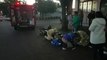 Jovem sofre fratura exposta na perna após forte colisão no São Cristóvão