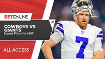 Dallas Cowboys vs New York Giants Betting Picks | BetOnline All Access | NFL Picks