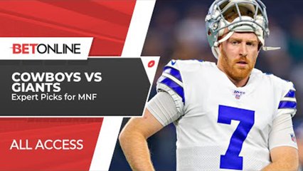 Download Video: Dallas Cowboys vs New York Giants Betting Picks | BetOnline All Access | NFL Picks