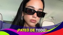 Dua Lipa también pateó un sombrero de charro