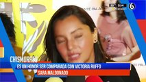 Sara Maldonado responde ante comparaciones con Victoria Ruffo