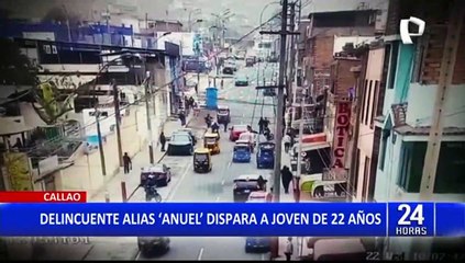 Cae peligroso sicario tras intentar asesinar a joven de 22 años en el Callao