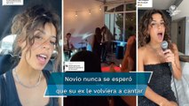 Contrata a ex para que cante en su  boda y termina humillado por infiel