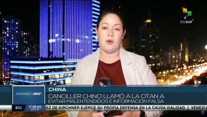 China llama OTAN a ejercer el respeto mutuo y evitar malentendidos