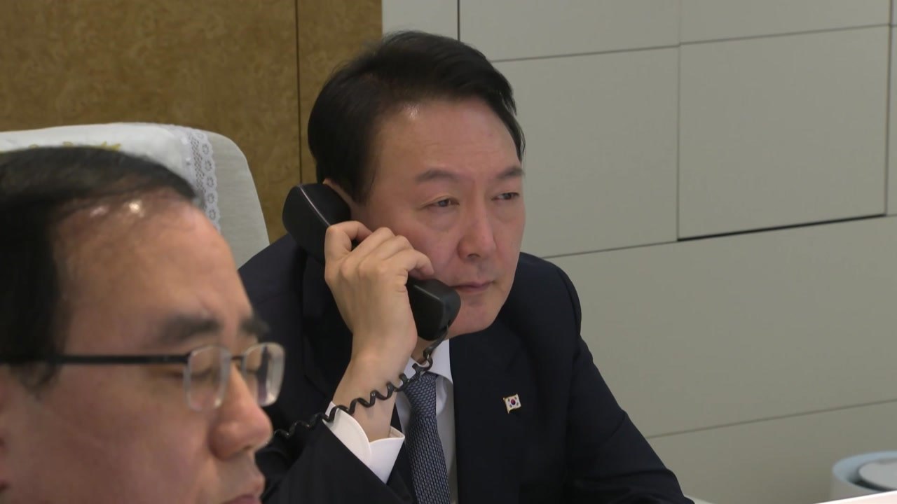 尹, 기내 회의서 北 도발 징후 파악...도발시 즉각 대응 지시 / YTN