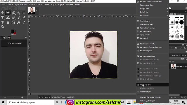 GİMP DERSLERİ 17 KESİK RESİM EFEKTİ