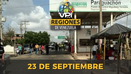 Noticias Regiones de Venezuela hoy - Viernes 23 de Septiembre de 2022 | VPItv