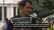 The GOAT club: Where does Roger Federer rank among sporting icons?