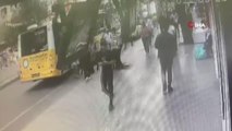 Son dakika haberleri! Diyarbakır'da feci kaza kamerada: Kıyafeti kapıya sıkışan kadın otobüs altında ezildi