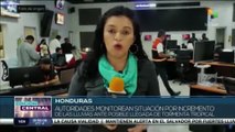 Honduras: Autoridades se mantienen alertas por las fuertes lluvias