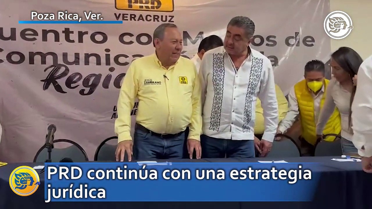 PRD mantiene alianza con PRI y PAN en Veracruz; buscaría sumar a partidos