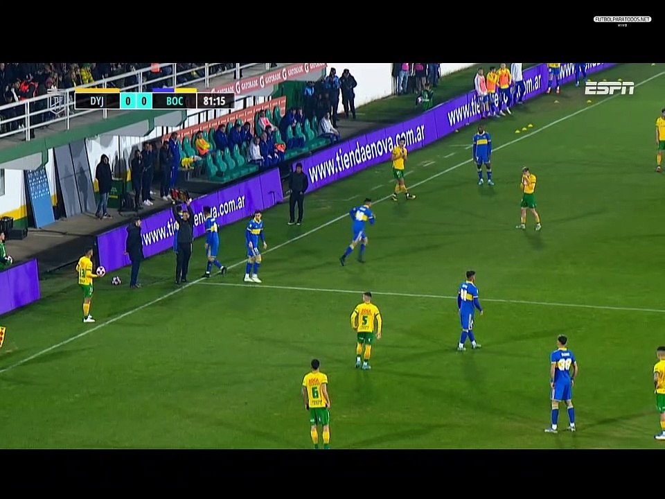Liga Profesional Del Futbol 2022:  Defensa y Justicia 0 - 1 Boca Jrs (2do Tiempo)