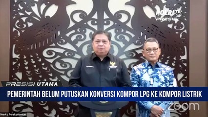 Konferensi Pers Terkait Program Konversi Kompor LPG 3 Kg Ke Kompor Induksi Listrik