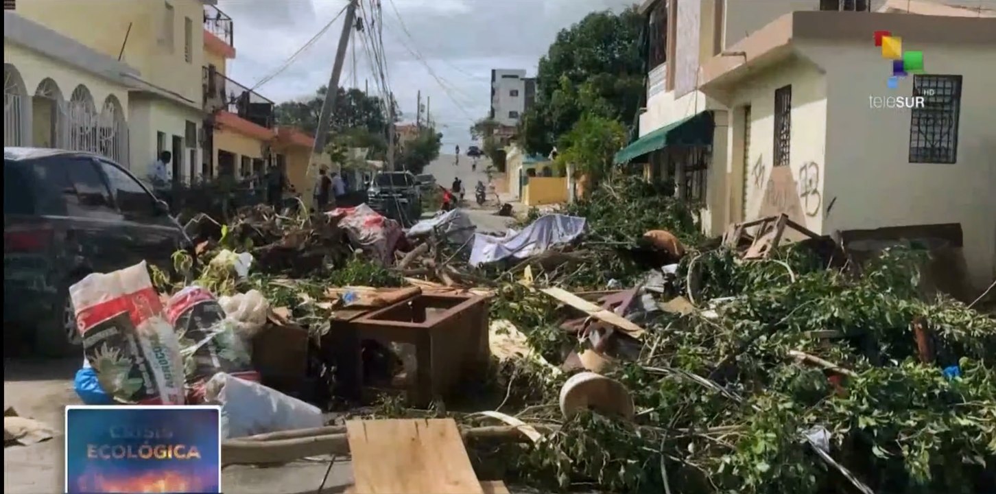República Dominicana padece estragos del huracán Fiona y desatención gubernamental