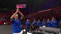 Tearful Federer brings curtain down on glittering career