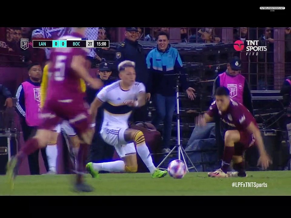 Liga Profesional de Futbol 2022: Lanus 0 - 0 Boca Jrs  (2do Tiempo)