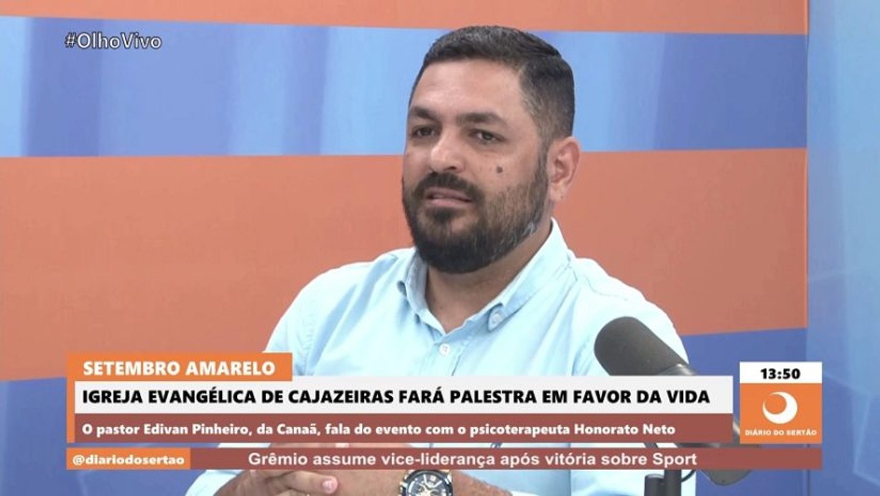 Pastor reflete sobre saúde mental na visão religiosa e diz que psicologia e fé não se anulam