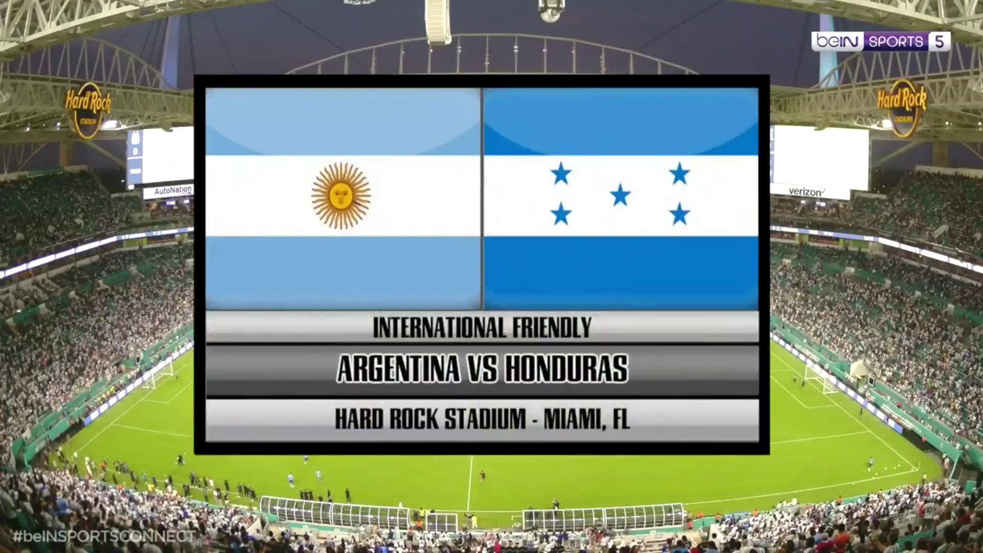 HL - Argentina - Honduras - International Friendly