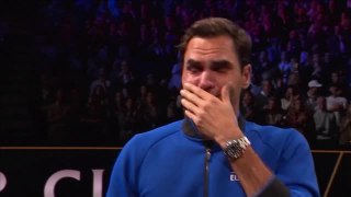 Federer pays tribute to wife in emotional outpouring