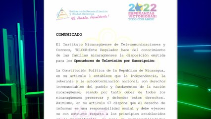 Retiran señal en Nicaragua de CNN en Español por contravenir y vulnerar sus normas