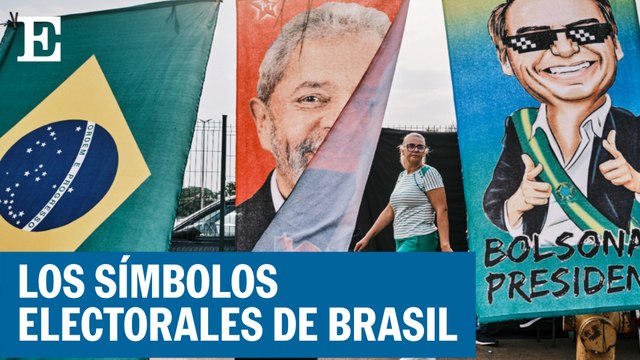 Símbolos elecciones de Brasil