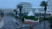Outer bands of Fiona send strong winds and rain across Bermuda