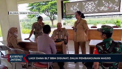 Lagi! Dana BLT BBM Disunat, Dalih Pembangunan Masjid