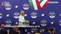 Giorgia Meloni, Pemimpin Partai Sayap Kanan, Jadi Perdana Menteri Italia